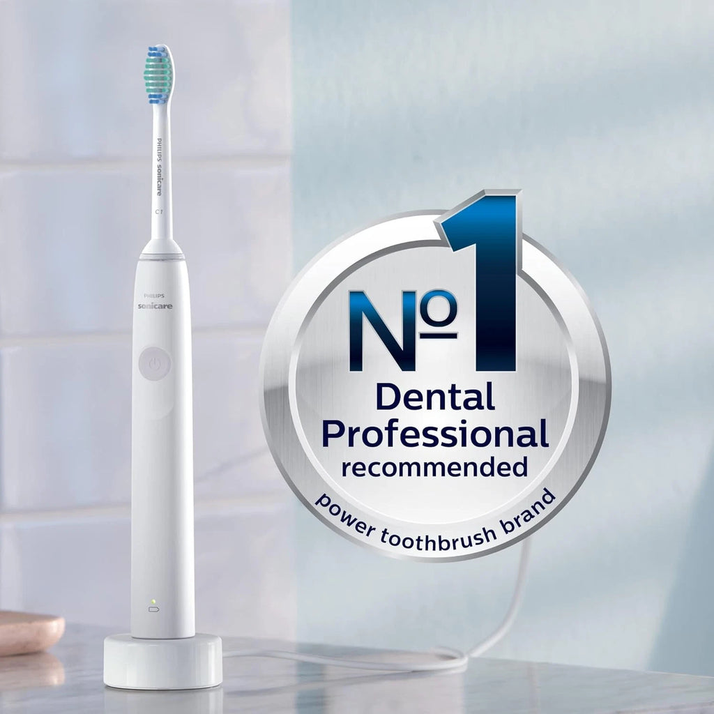 1100 Electric Toothbrush Rechargeable, White Grey, HX3641/02